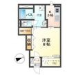 新潟市江南区鵜ノ子3丁目新築アパートの間取図