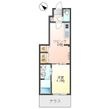 (仮)草津市草津3丁目新築アパートの間取図