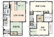 倉敷市田ノ上の間取図