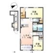 仮)港区東茶屋新築アパートの間取図