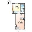 (仮)南国市小籠新築アパートの間取図