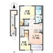 新発田市富塚町2丁目新築アパートの間取図