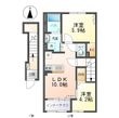 新発田市富塚町2丁目新築アパートの間取図