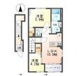 新発田市富塚町2丁目新築アパートの間取図