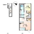 丹波篠山市中野 賃貸アパートⅡの間取図