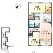 長久手市岩作東中新築アパートの間取図