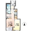 仮）ひたちなか市勝倉新築アパートＢ棟の間取図