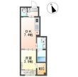 Ｈａｌ　Ｓｃｅｎｔ（ハルセント）の間取図