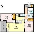 Noble villa浦和美園の間取図