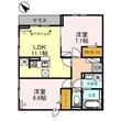 フォンテーヌAの間取図