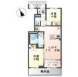 仮)夜臼6丁目新築アパートの間取図