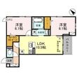 フォンテーヌCの間取図
