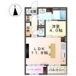 スイートモダン東宿郷3丁目新築マンションの間取図