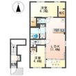 (仮称)松原市丹南新築アパートⅡ期の間取図