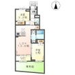 岐阜市薮田西O様2期新築アパートの間取図