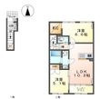 岐阜市芋島F様新築アパートA棟の間取図