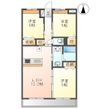 (仮)沖縄市登川3LDK新築マンションの間取図