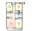 (仮)沖縄市登川3LDK新築マンションの間取図