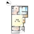 北区今羽町アパート新築工事の間取図