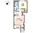 仮)高崎市上豊岡町T様新築アパートの間取図