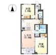 瀬上新築アパートの間取図