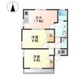 ニシビレッジの間取図