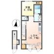 鎌ケ谷市新鎌ケ谷４丁目新築アパート（仮称）の間取図