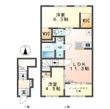 ルミナス四箇田の間取図