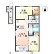 富山市黒崎新築アパートの間取図