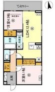 ブラン新宮中央の間取図