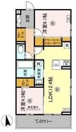 ブラン新宮中央の間取図