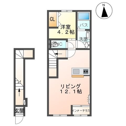 仮)八山田4丁目新築アパートの外観