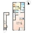 仮)八山田4丁目新築アパートの間取図