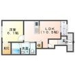 仮)安江アパートの間取図