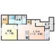 仮)安江アパートの間取図