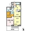ディアライズ河内の間取図