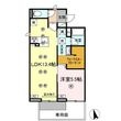 ディアライズ河内の間取図