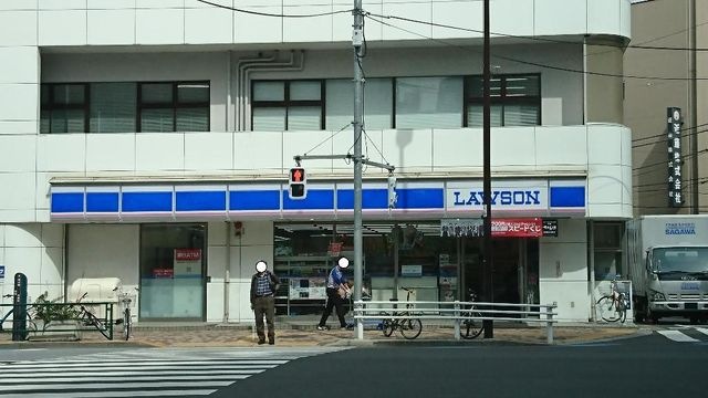 写真:ローソン浅草七丁目店