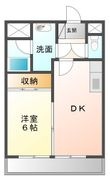 サンローズ本町の間取図