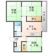 ハイツヨシダの間取図