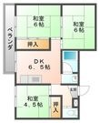 ハイツヨシダの間取図