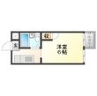西富マンションの間取図