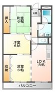 リンピアＩＮＯＵＥの間取図