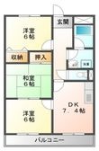 リンピア志水の間取図