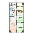 石照マンション花池の間取図