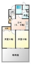 セレーノR ・Kの間取図