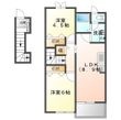 セレーノR ・Kの間取図