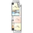 シュケル栄の間取図