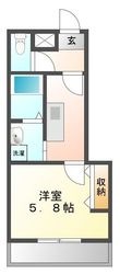 写真:カトレアコート 1階104の間取図