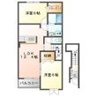 ライゼBの間取図
